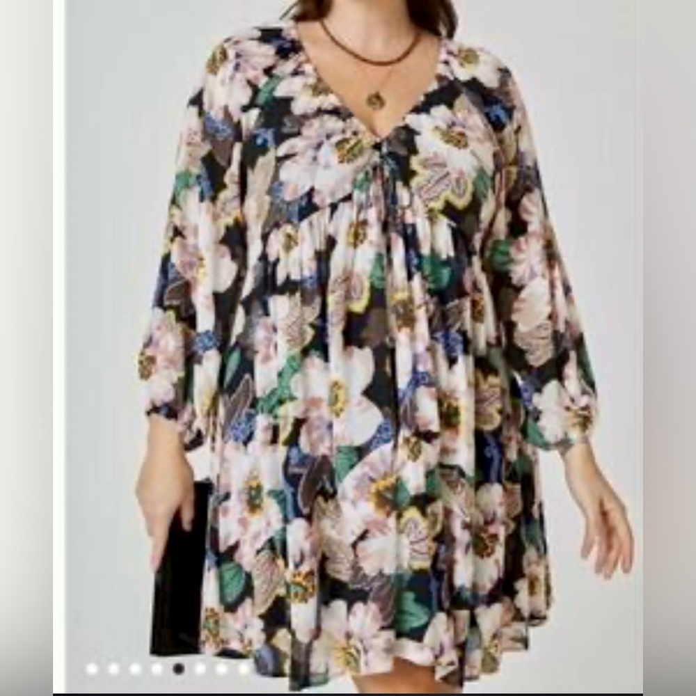 Anthropologie Floral Dress